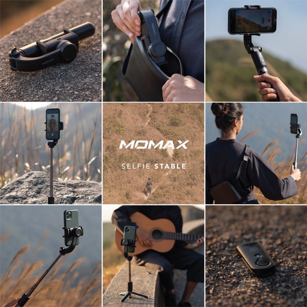 自拍神器 Momax Selfie stable 穩定器連三腳架