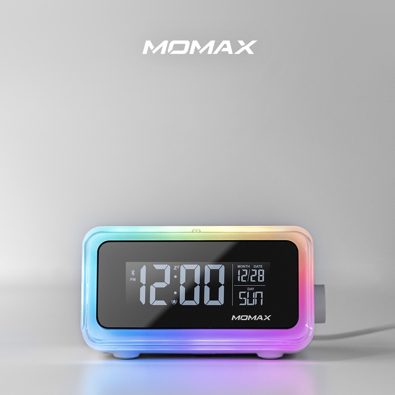 Momax 第二代 Q.clock 2 無線充電鬧鐘