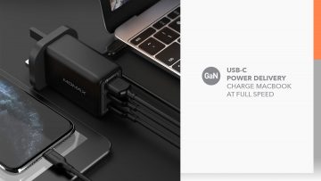 Momax One Plug 3-USB Gan 65w 充電器 UM20