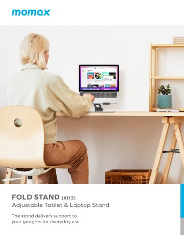 Momax Fold Stand 座檯電腦支架 KH3