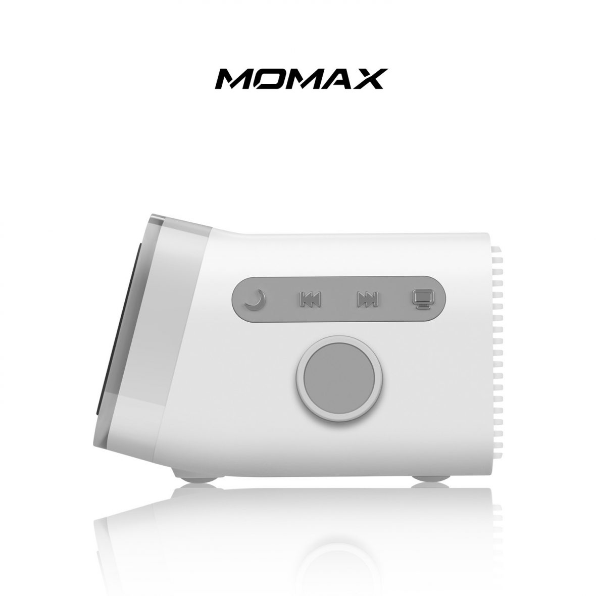 Momax Q.Clock 2 幻彩鬧鐘藍牙無線充電座-6
