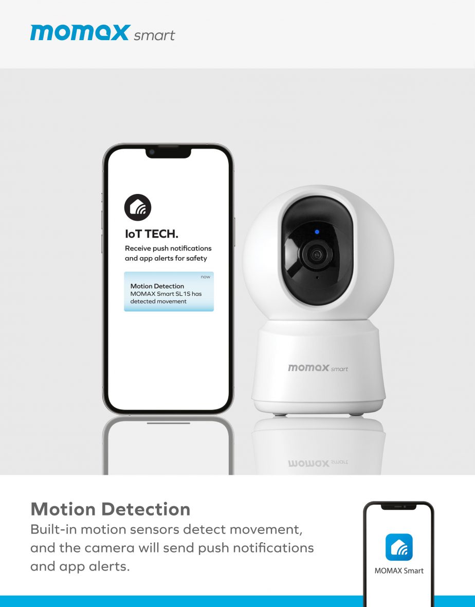 Momax Smart Eye IoT 全景智能網絡監視器 SL1S-3