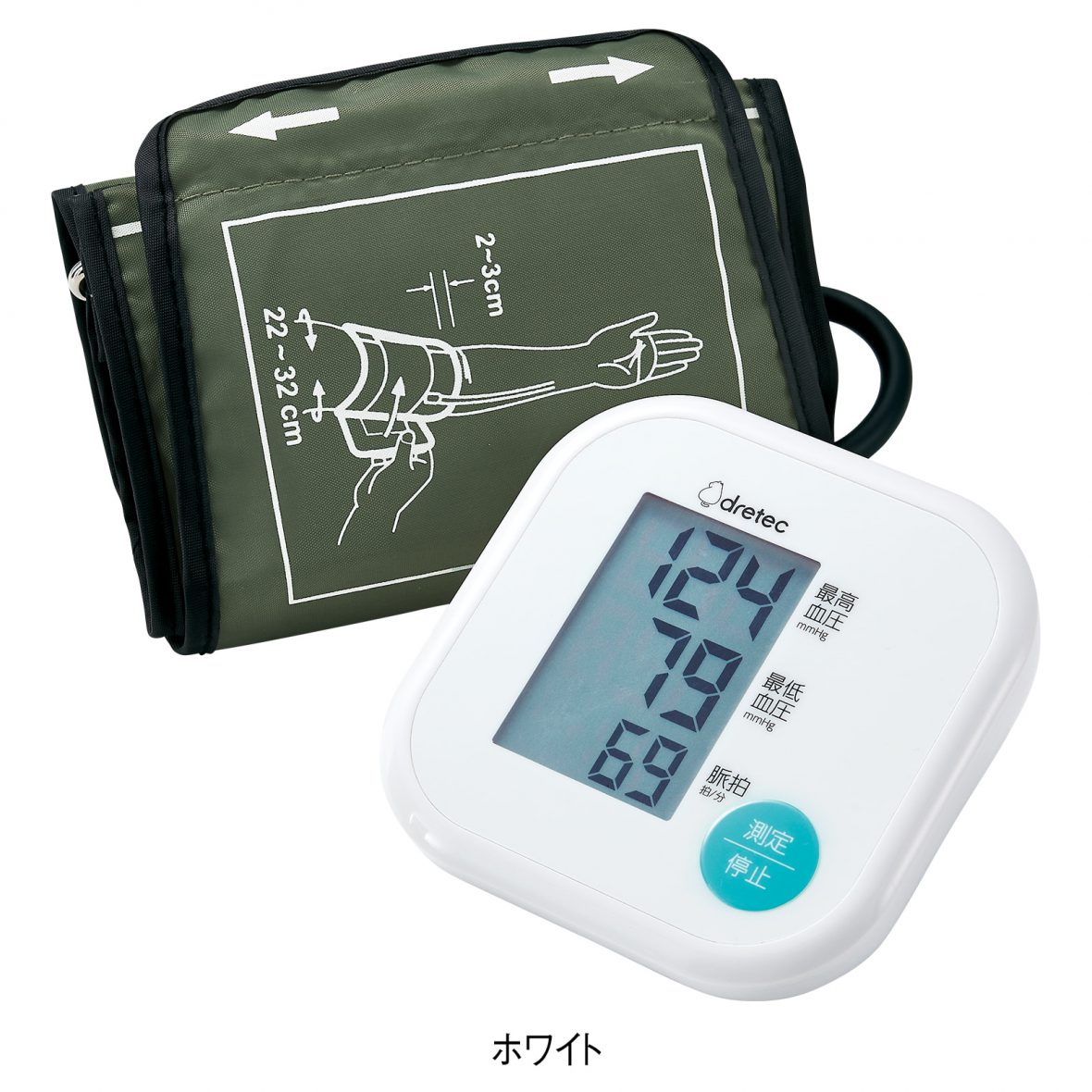 Dretec 簡易版上臂式血壓計 BM-211-16