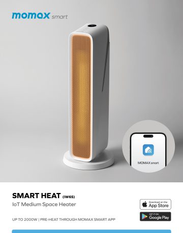 Momax Smart Heat IoT 中型智能暖風機 IW6S
