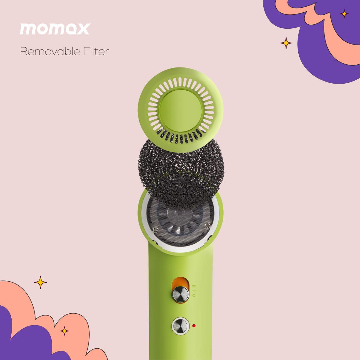 Momax 1-Care Hair Mini負離子高速風筒 HL13-2